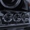 Spec-D Tuning 05-12 Nissan Xterra Dual Halo LED Pro Headlights 2LHP-XTE05G-TM - alternate 5